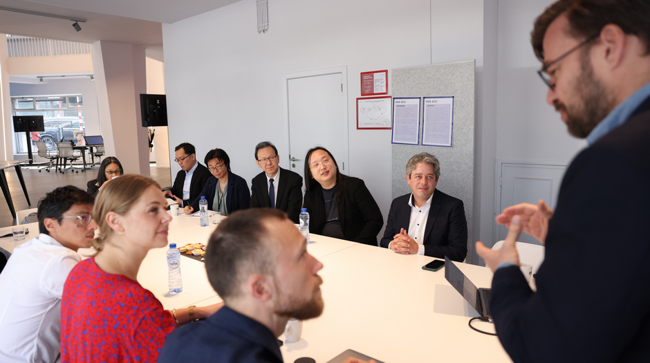 唐鳳部長出訪比利時 與各界交流數位政策